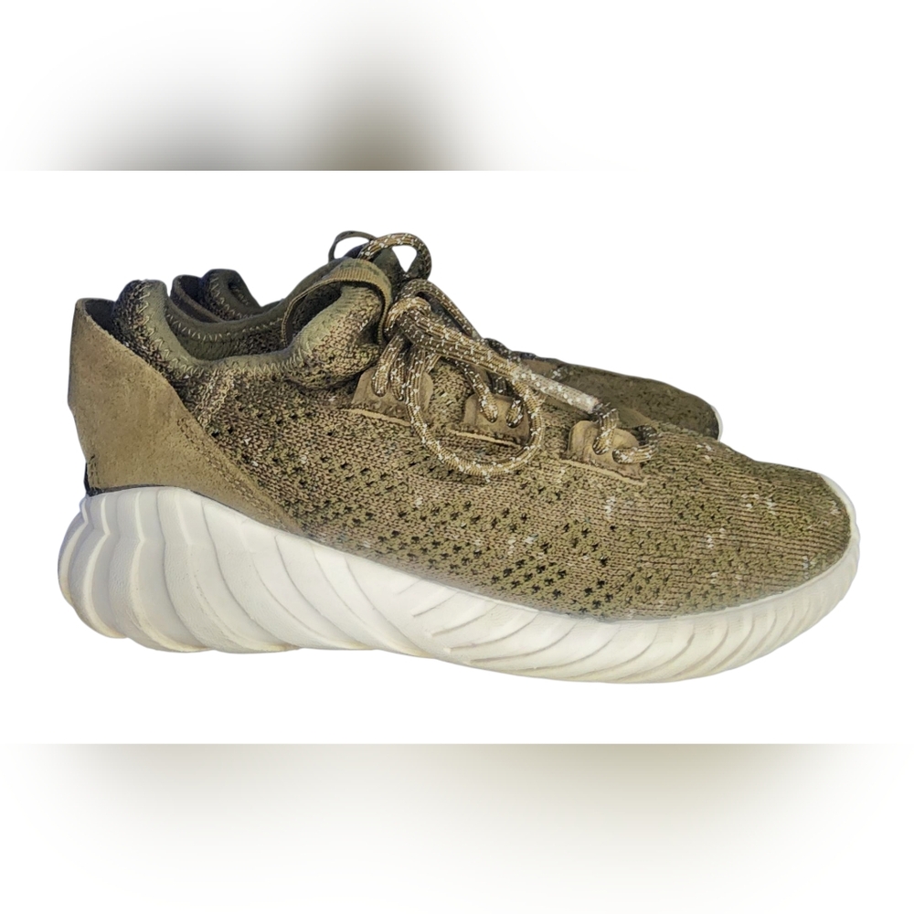 Adidas Tubular Doom Sock Primeknit Trace, Mens 6.5 - Picture 2 of 9